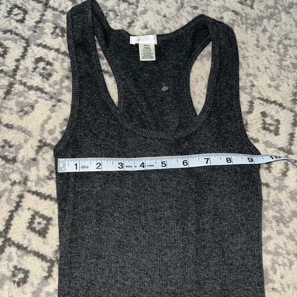 Small Bozzolo Ribbed  Tank.  New without Tags - Picture 4 of 5